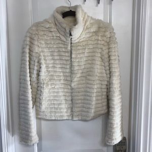 June Rabbit Fur Reversible Jacket